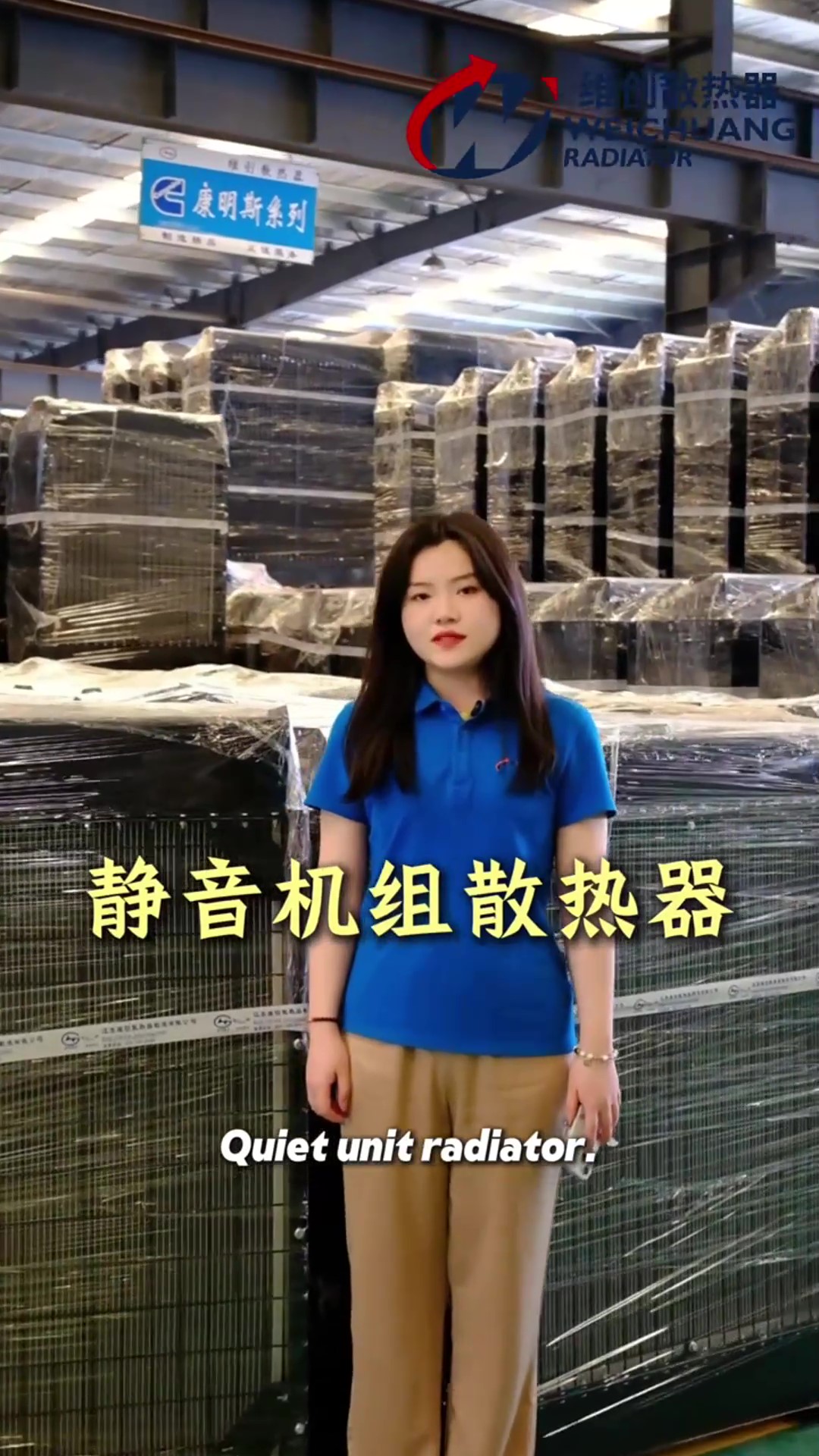 Radiateur d'unité silencieux